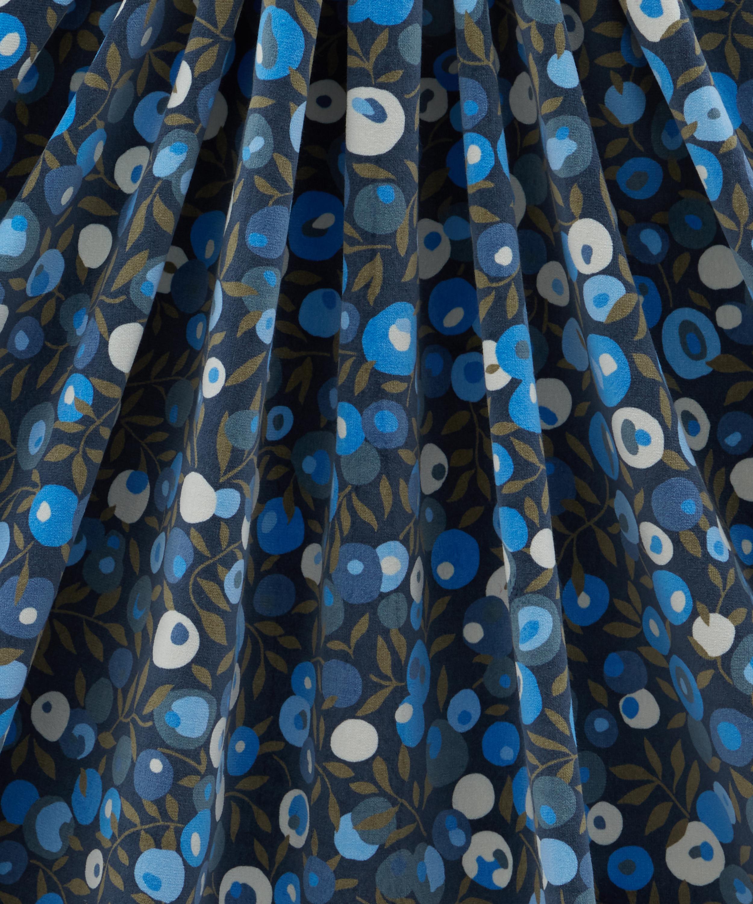 Liberty Interiors - Wiltshire Blossom Wellington Velvet in Lapis Dark image number 2