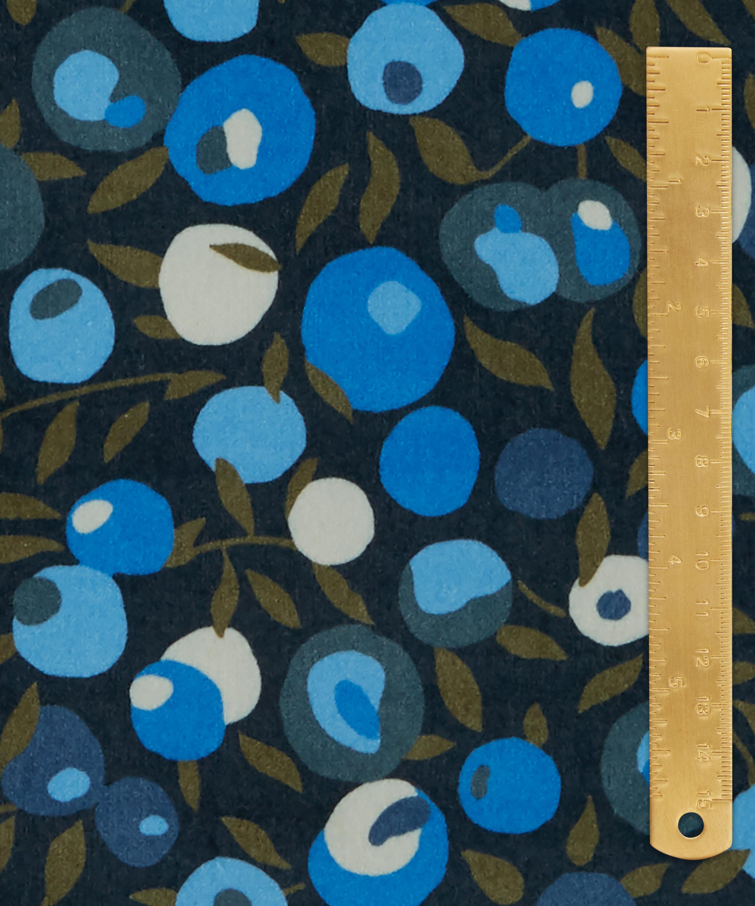 Liberty Interiors - Wiltshire Blossom Wellington Velvet in Lapis Dark image number 4
