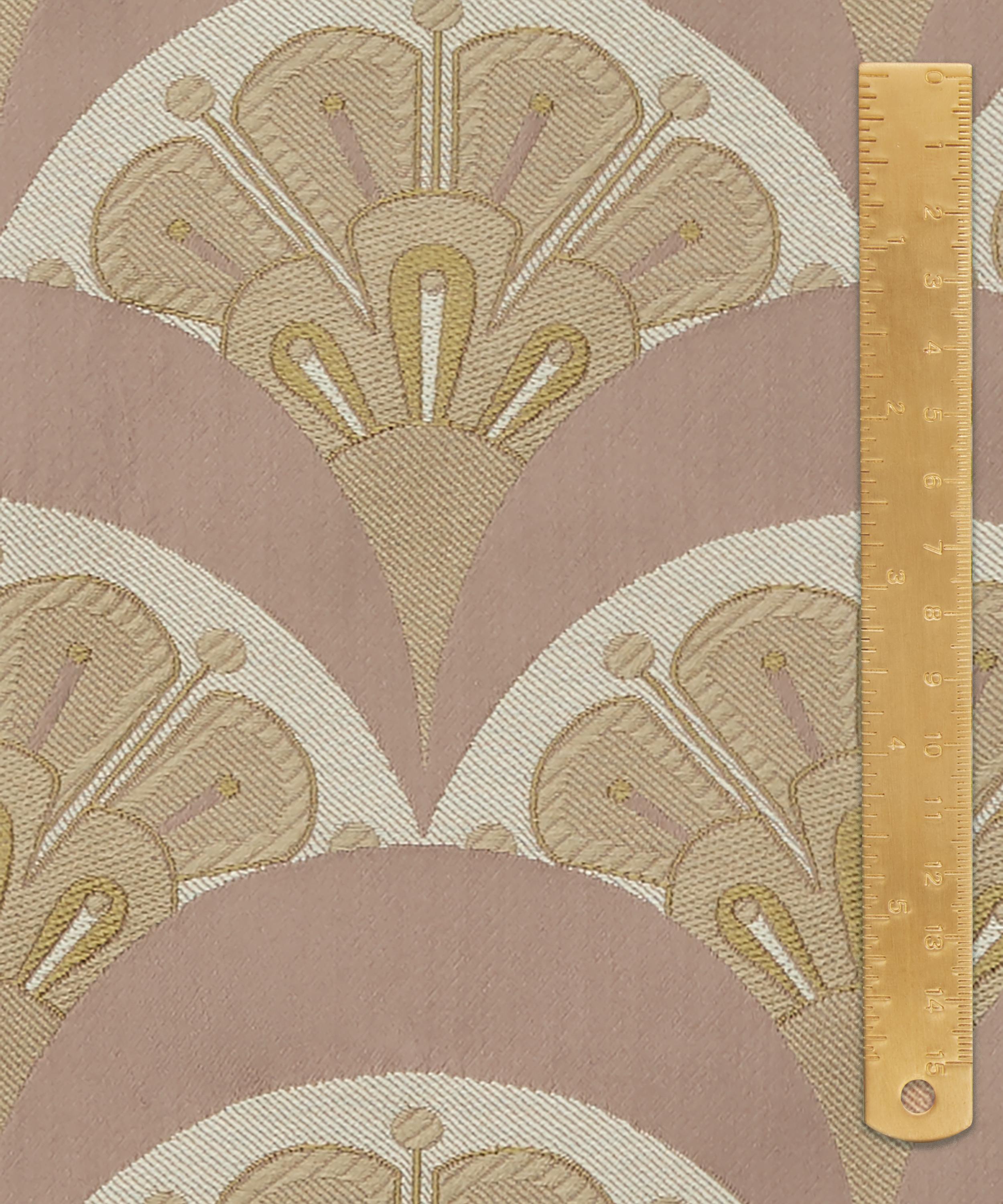 Art Deco Scallop Fabric, Wallpaper and Home Decor