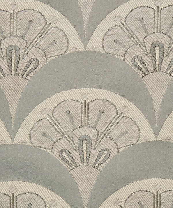 Liberty Interiors - Deco Scallop Multi Jacquard in Pewter image number null