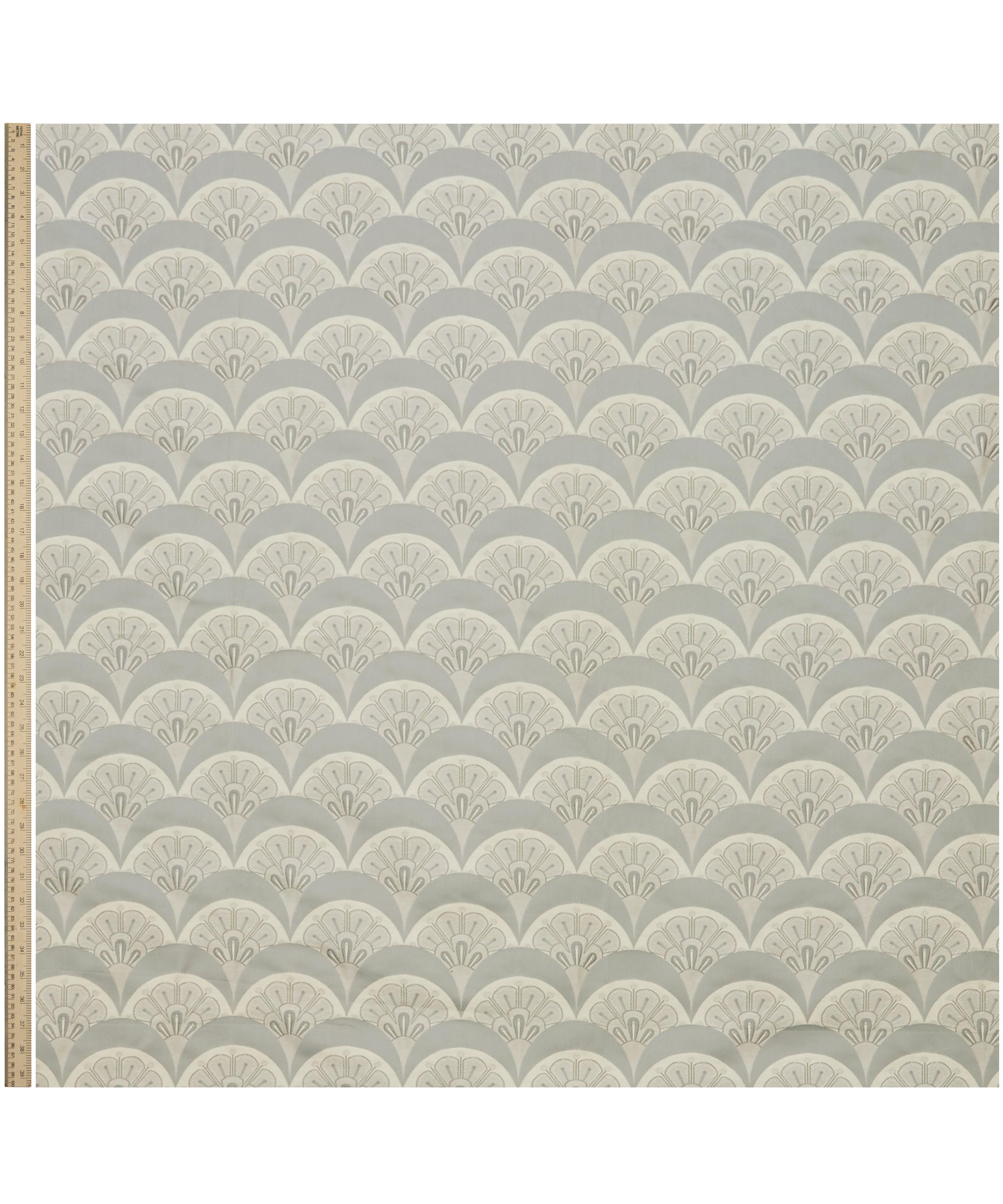 Liberty Interiors - Deco Scallop Multi Jacquard in Pewter image number 2