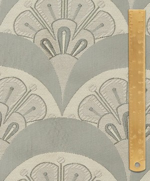 Liberty Interiors - Deco Scallop Multi Jacquard in Pewter image number 5
