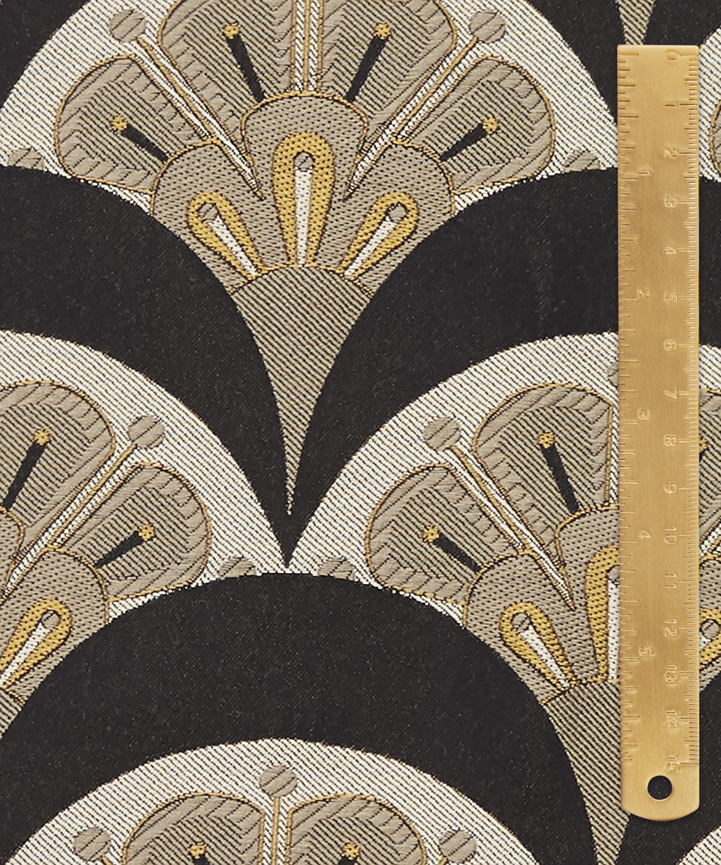 Liberty Interiors - Deco Scallop Multi Jacquard in Pewter Dark image number 4