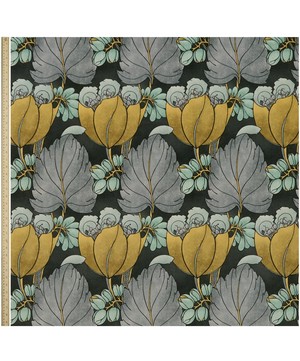 Liberty Interiors - Regency Tulip Wellington Velvet in Pewter Dark image number 1