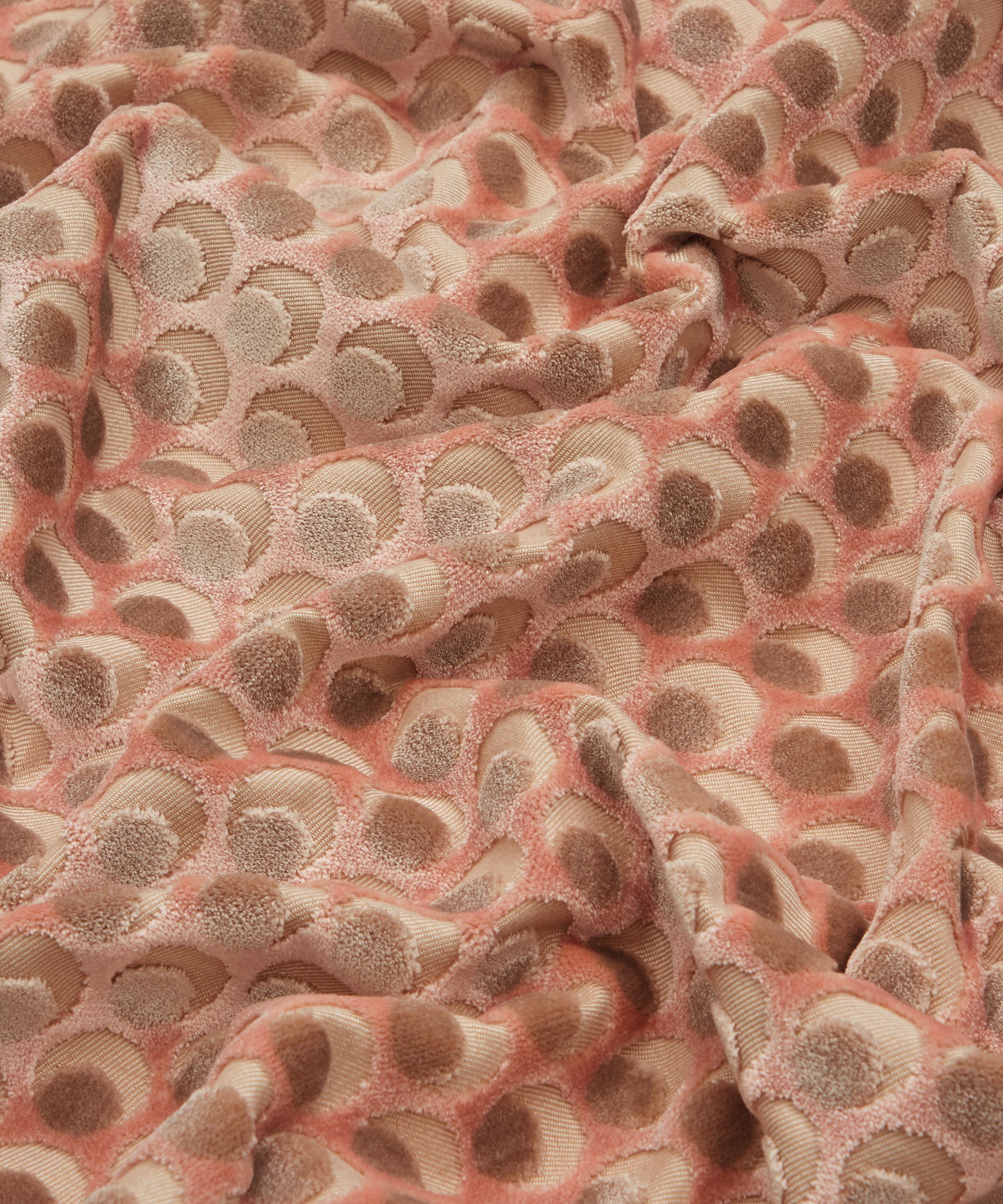 Liberty Interiors - Ottoman Spot Cut Velvet in Ointment image number 4