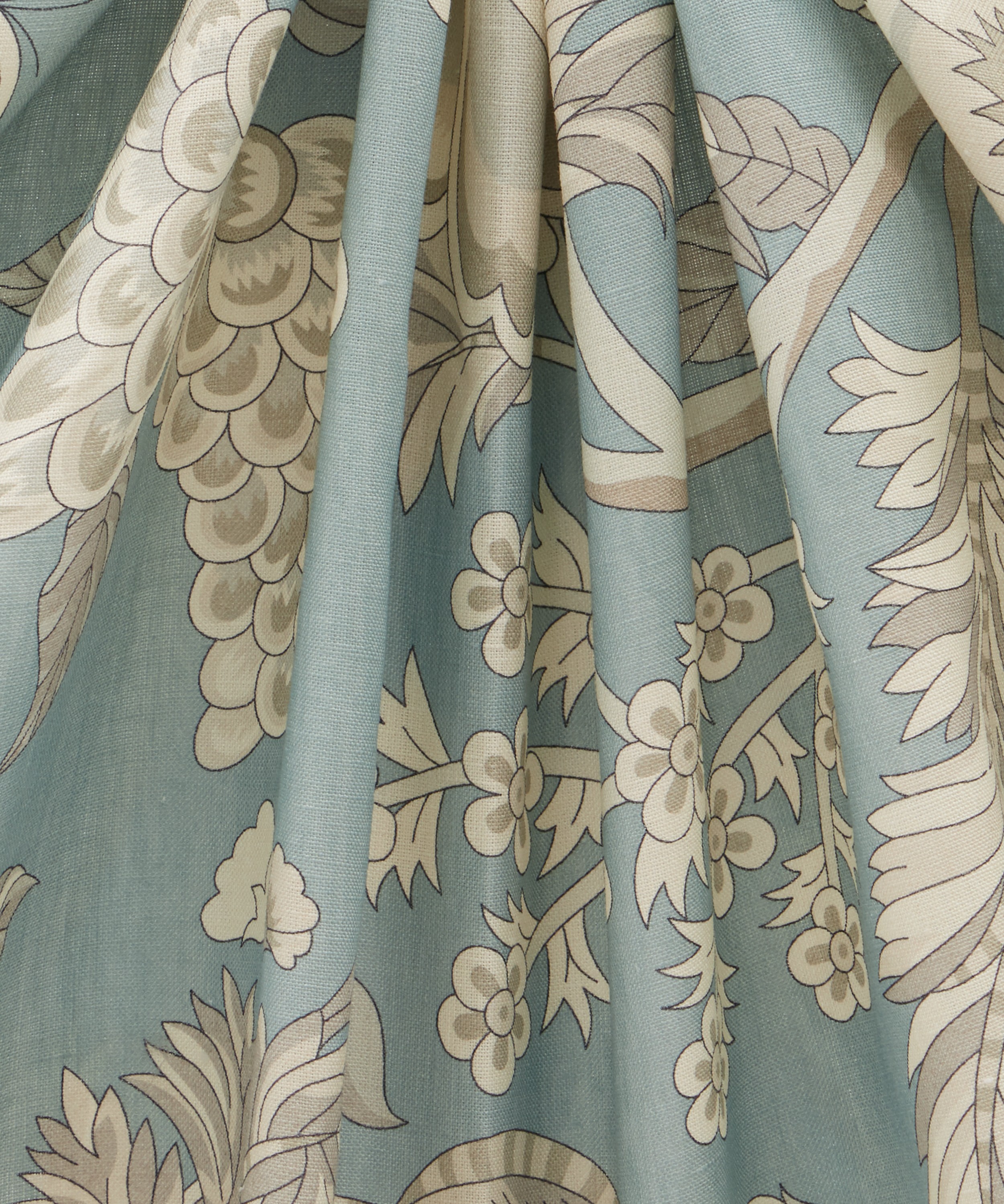 Liberty Interiors - Palampore Trail Landsdowne Linen in Lichen image number 2