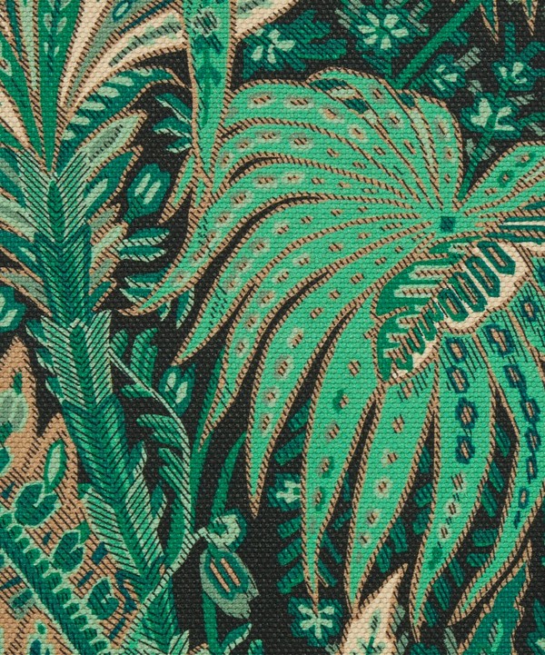 Liberty Interiors - Persian Voyage Amersham Linen-Blend in Jade image number null