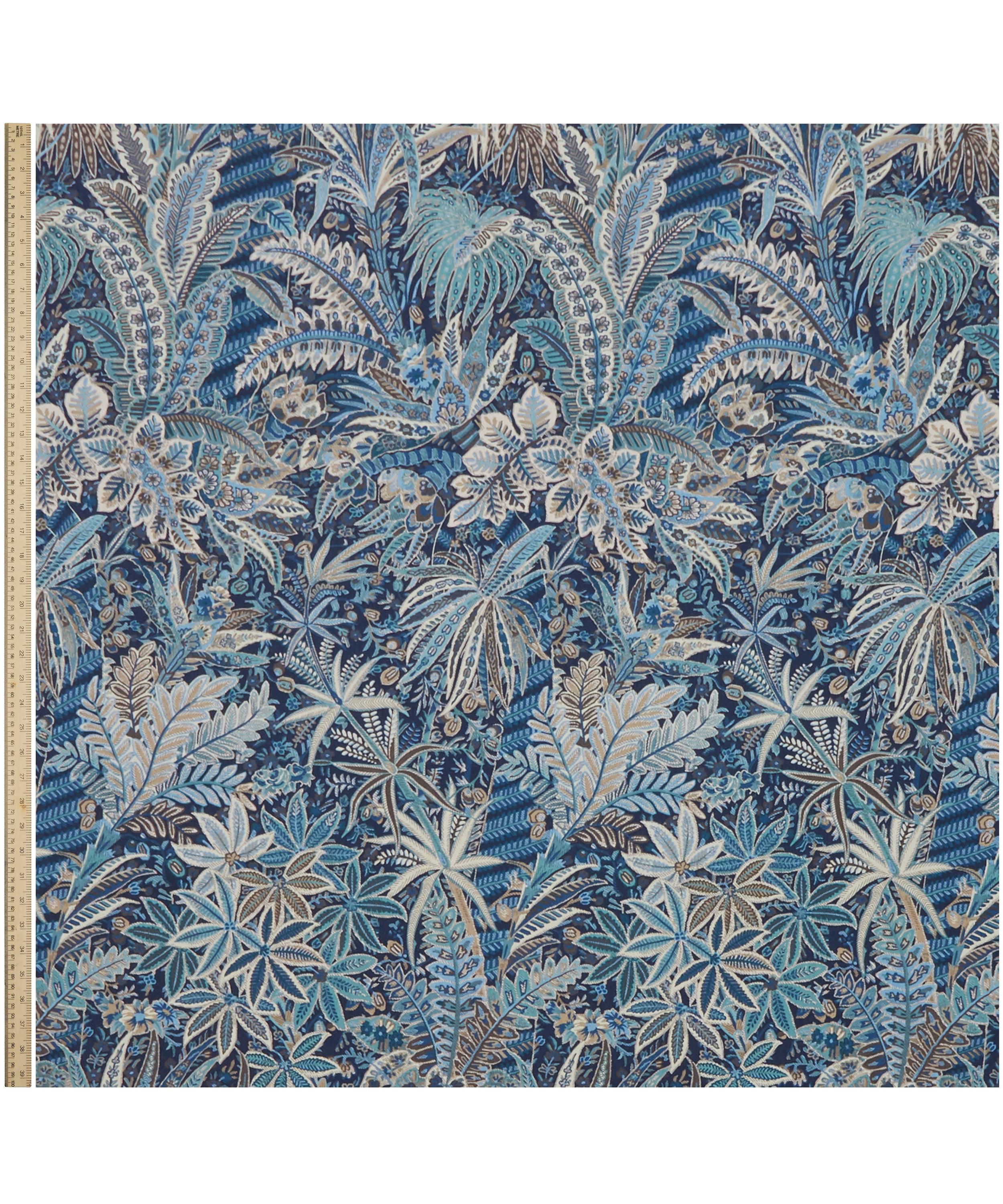 Liberty Interiors - Persian Voyage Amersham Linen-Blend in Lapis image number 2