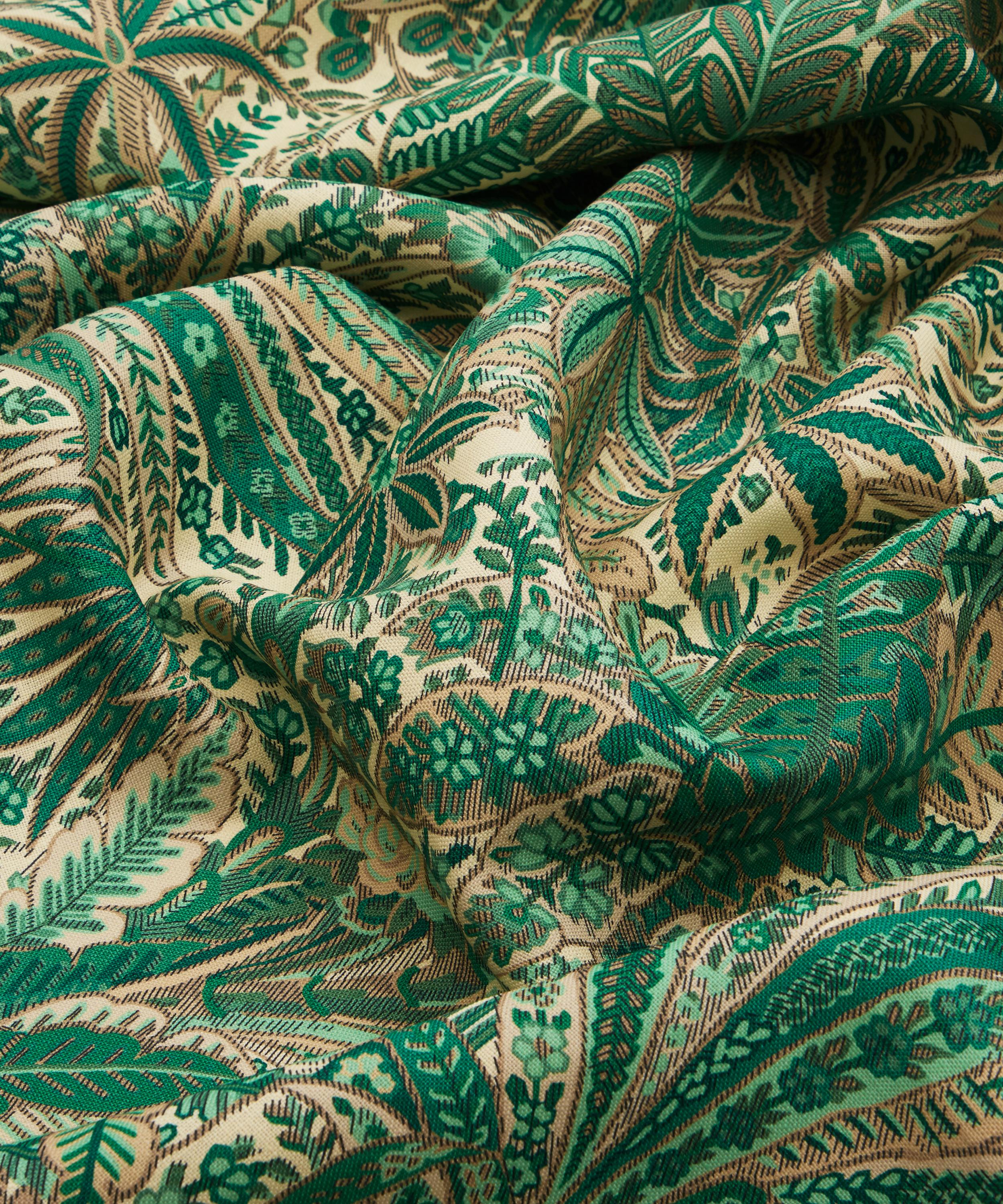 Liberty Interiors - Persian Voyage Landsdowne Linen in Jade Stone image number 3