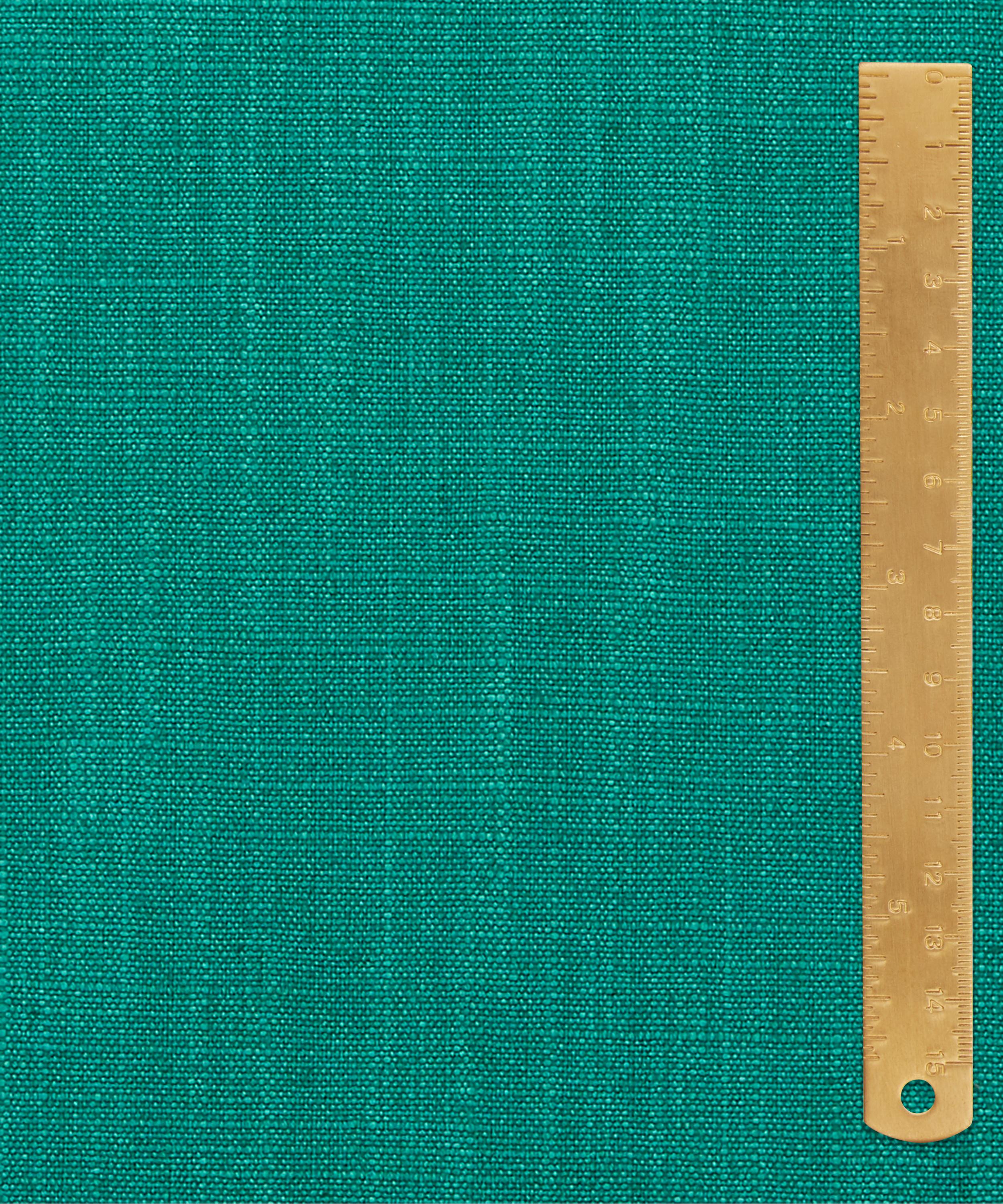 Liberty Interiors - Plain Lustre Linen in Jade image number 4