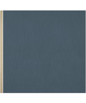 Liberty Interiors - Plain Lustre Linen in Pewter Blue image number 2