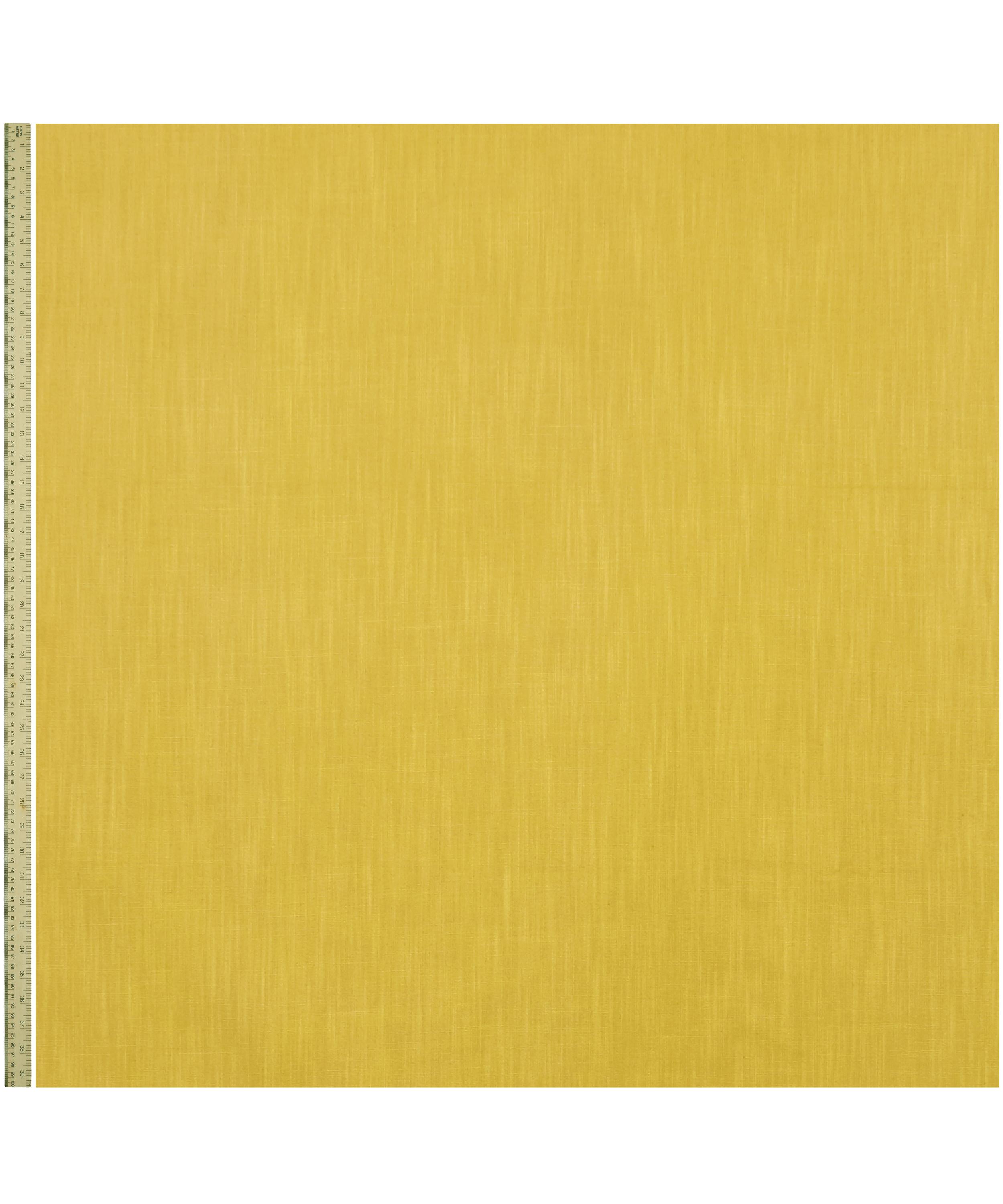 Liberty Interiors - Plain Lustre Linen in Fennel image number 1