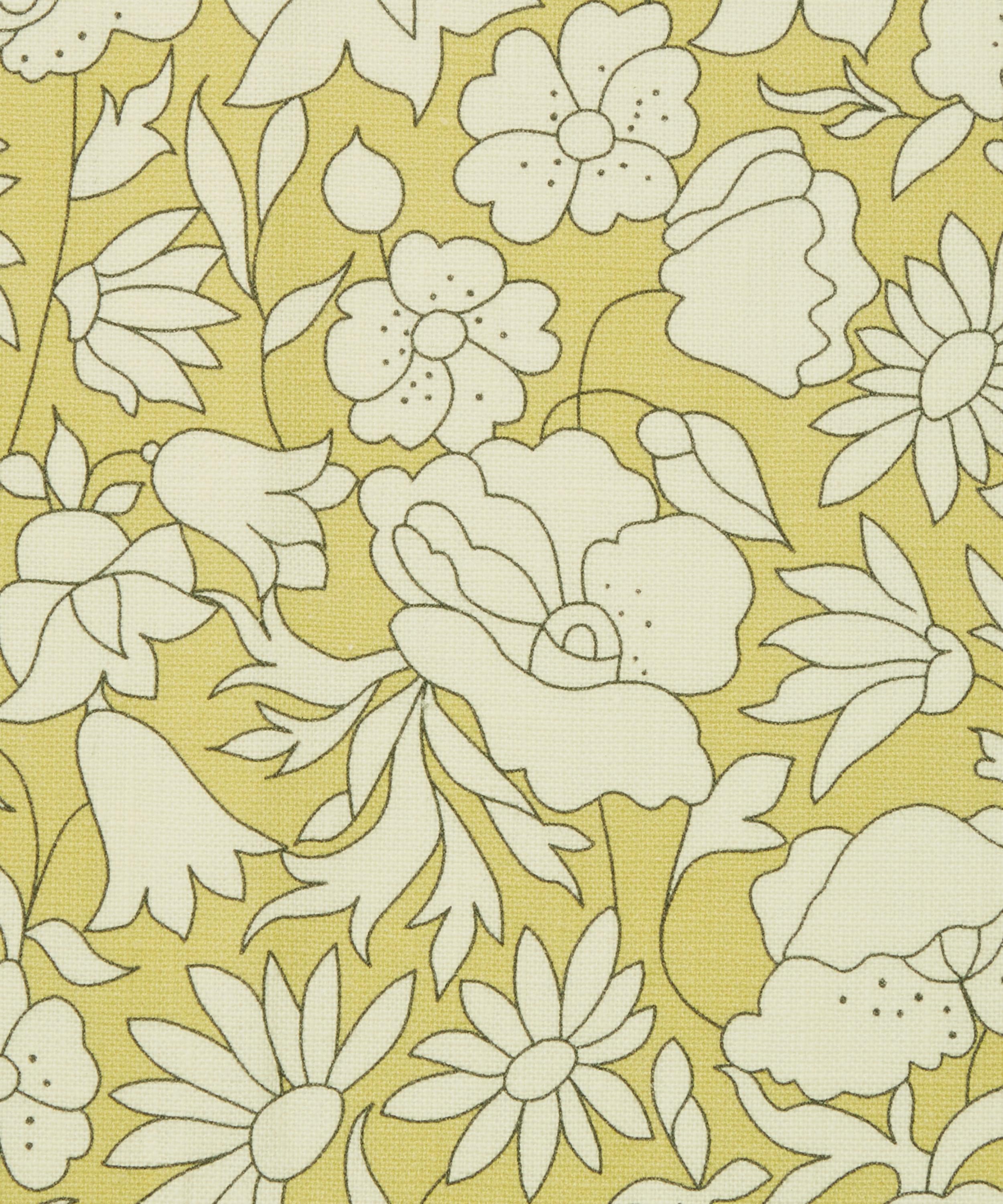 Liberty Interiors - Fabric Swatch - Poppy Meadow Landsdowne Linen in Fennel image number 1