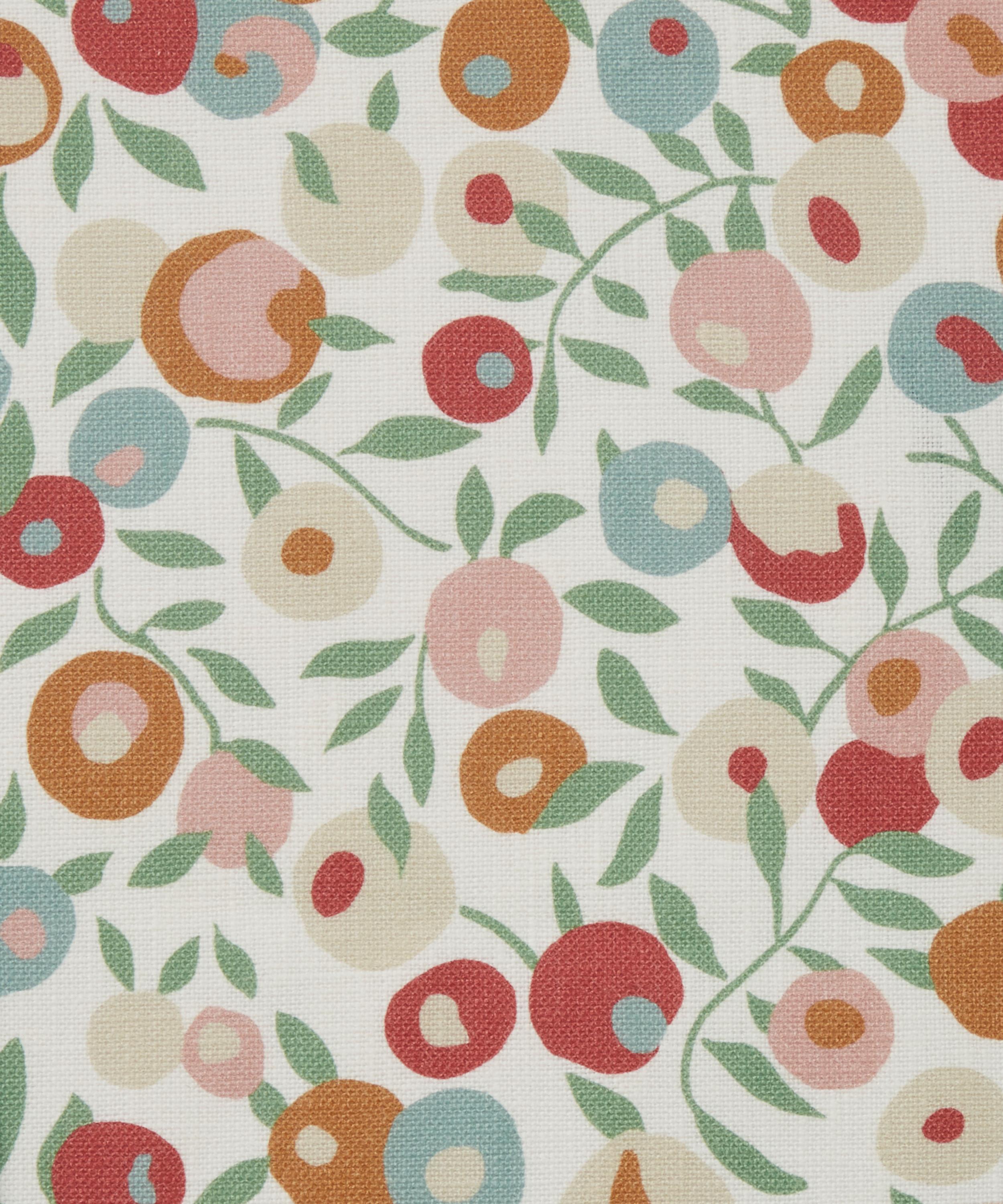 Liberty Interiors - Fabric Swatch - Wiltshire Blossom Landsdowne Linen in Lichen image number 1