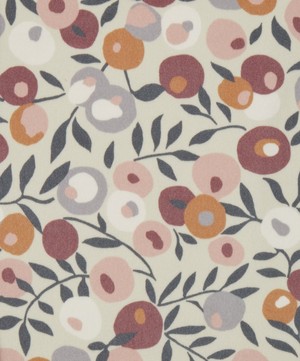 Liberty Interiors - Fabric Swatch - Wiltshire Blossom Wellington Velvet in Sloe image number 1