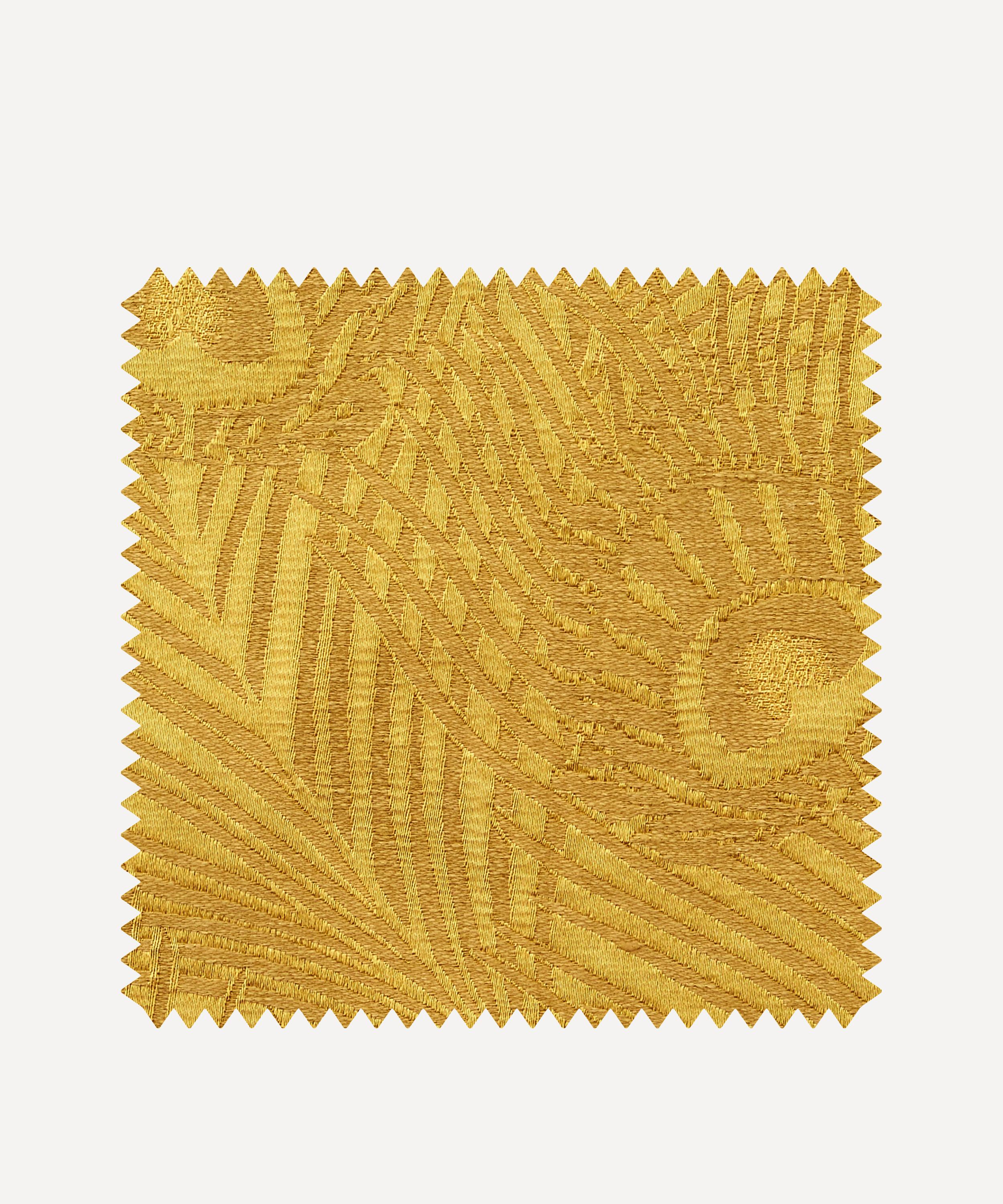 Liberty Interiors - Fabric Swatch - Hera Plume Dyed Jacquard in Fennel