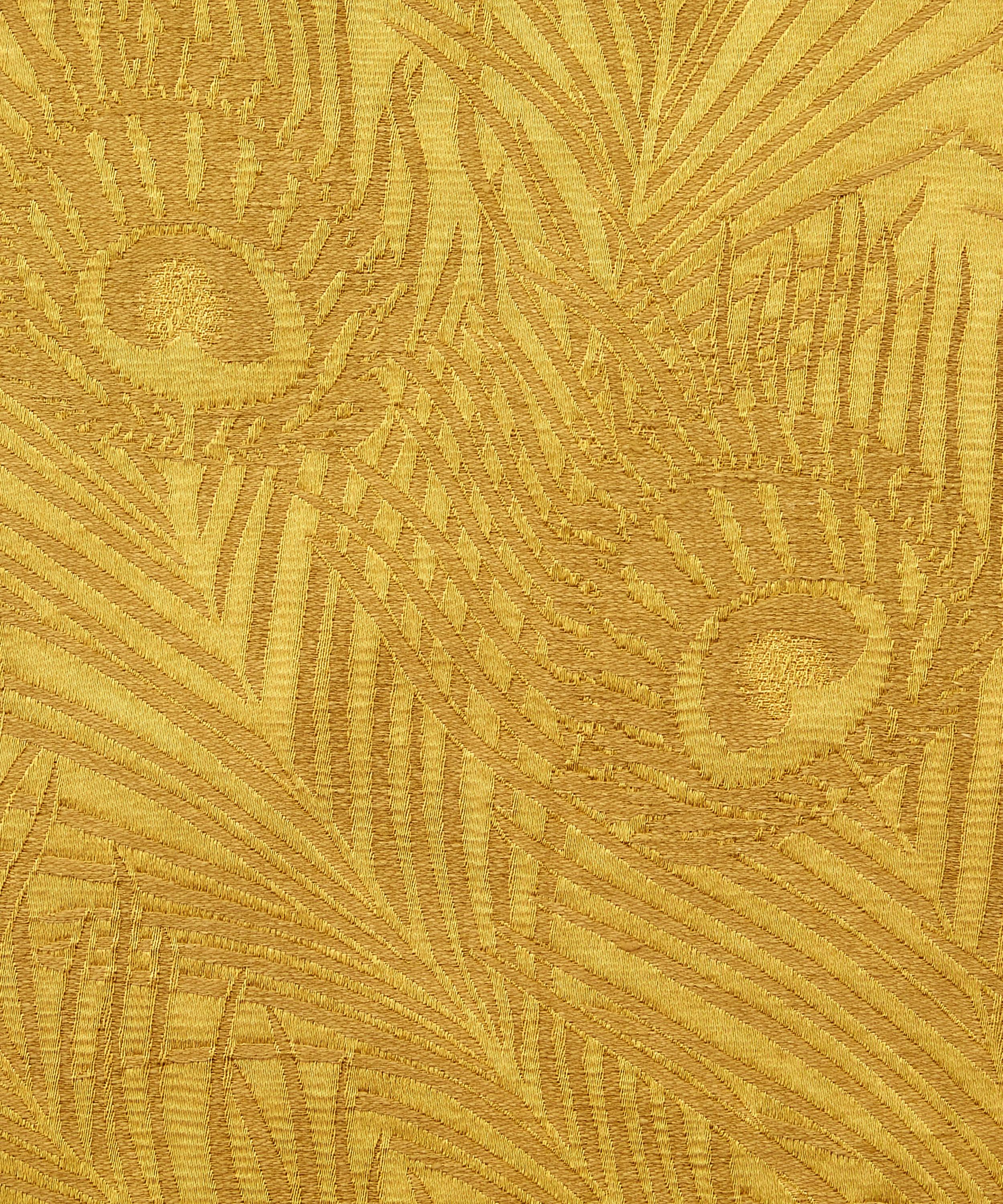 Liberty Interiors - Fabric Swatch - Hera Plume Dyed Jacquard in Fennel image number 1