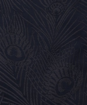 Liberty Interiors - Fabric Swatch - Hera Plume Dyed Jacquard in Ink image number 1