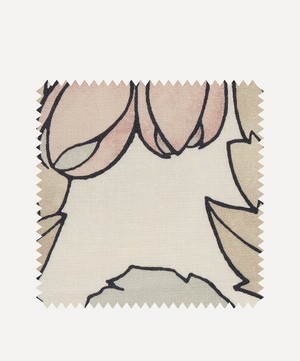 Liberty Interiors - Fabric Swatch - Regency Tulip Landsdowne Linen in Pewter image number 0