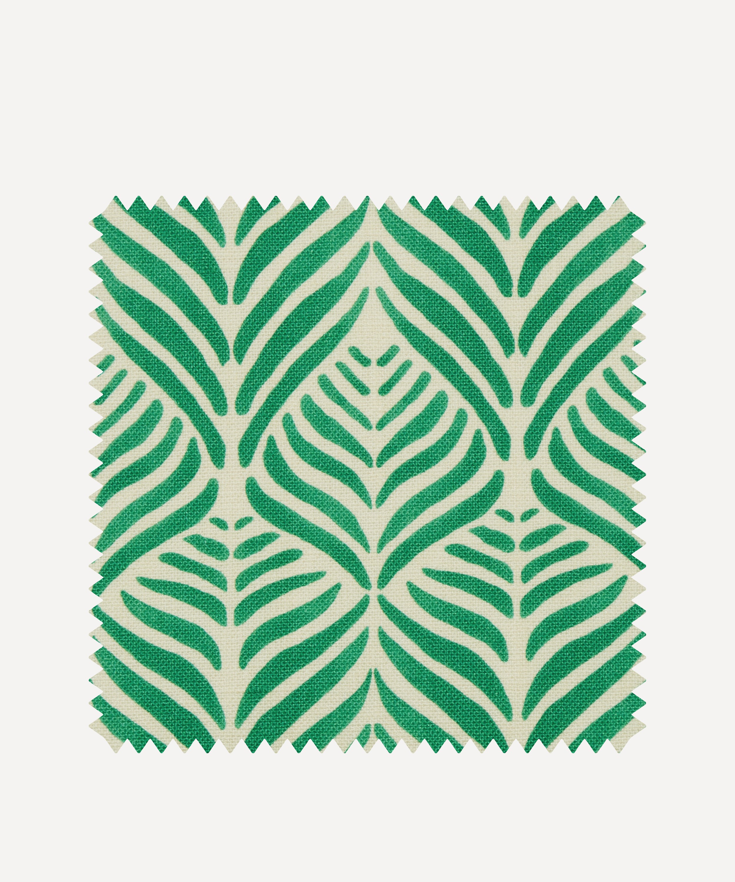 Liberty Interiors Fabric Swatch - Quill Landsdowne Linen in Jade | Liberty