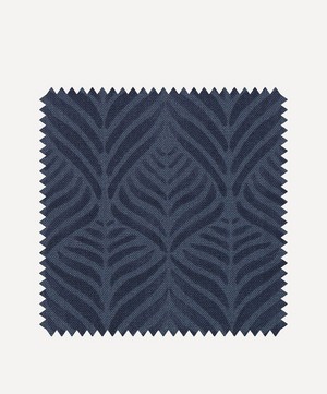Liberty Interiors - Fabric Swatch - Quill Landsdowne Linen in Lapis image number 0