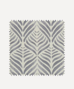 Liberty Interiors - Fabric Swatch - Quill Landsdowne Linen in Pewter image number 0