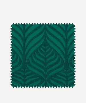 Liberty Interiors - Fabric Swatch - Quill Weave Yarn Jacquard in Jade image number 0