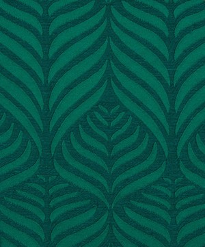 Liberty Interiors - Fabric Swatch - Quill Weave Yarn Jacquard in Jade image number 1