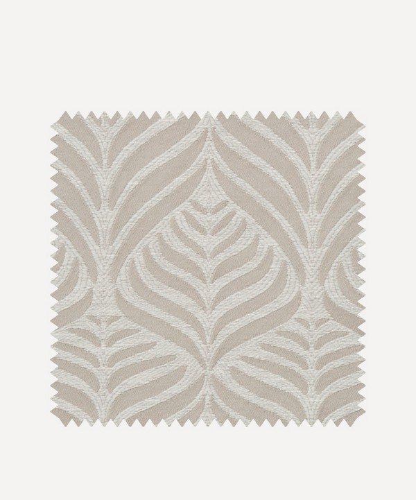 Liberty Interiors - Fabric Swatch - Quill Weave Yarn Jacquard in Pewter image number null