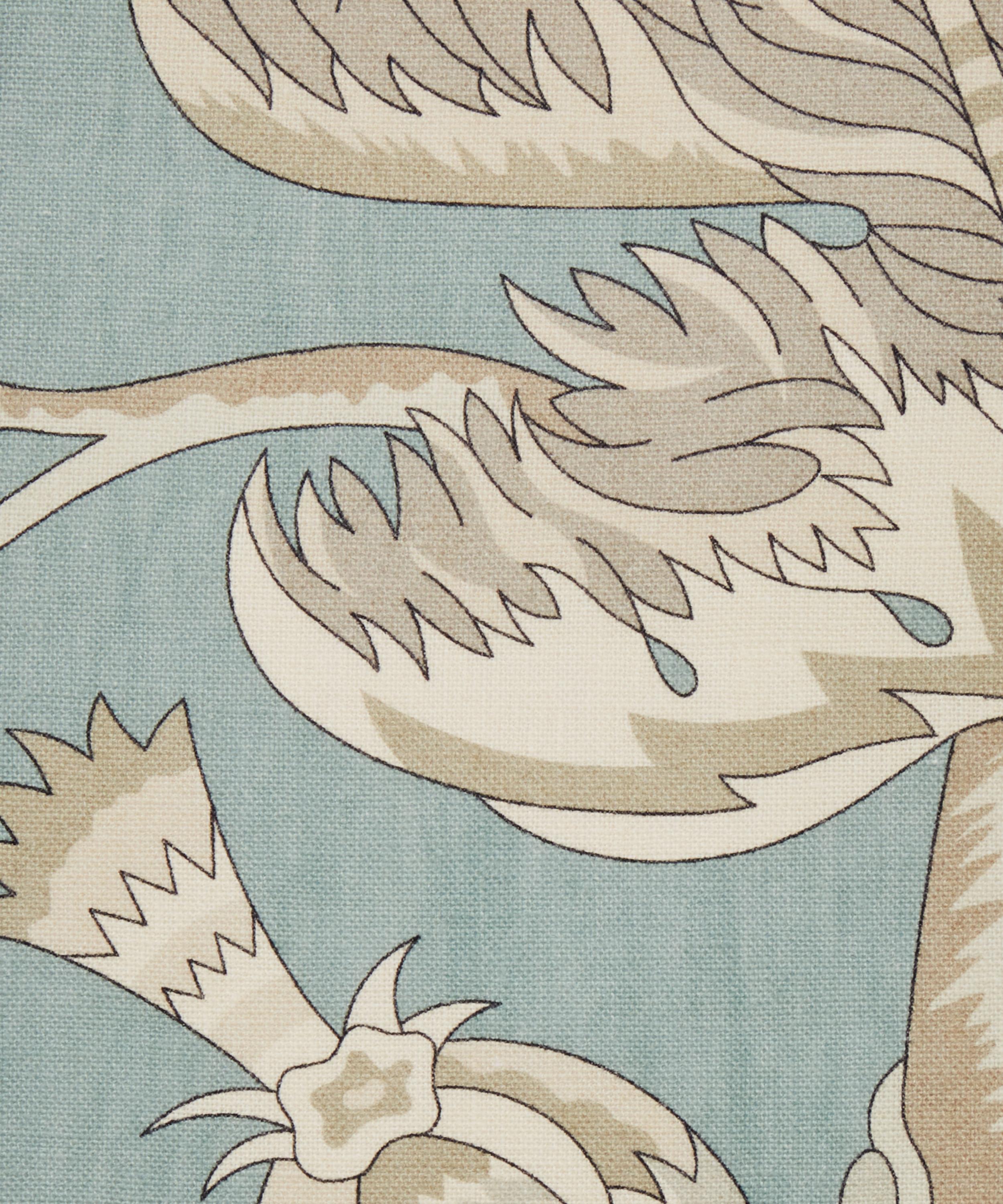 Liberty Interiors - Fabric Swatch - Palampore Trail Landsdowne Linen in Lichen image number 1