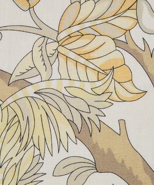 Liberty Interiors - Fabric Swatch - Palampore Trail Landsdowne Linen in Pewter image number 1
