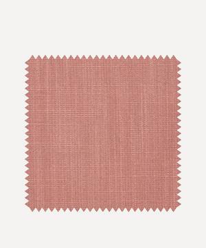 Fabric Swatch - Plain Lustre Linen in Slipper