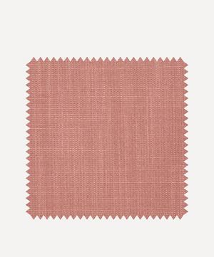 Liberty Interiors - Fabric Swatch - Plain Lustre Linen in Slipper image number 0