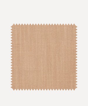 Liberty Interiors - Fabric Swatch - Plain Lustre Linen in Ointment image number 0