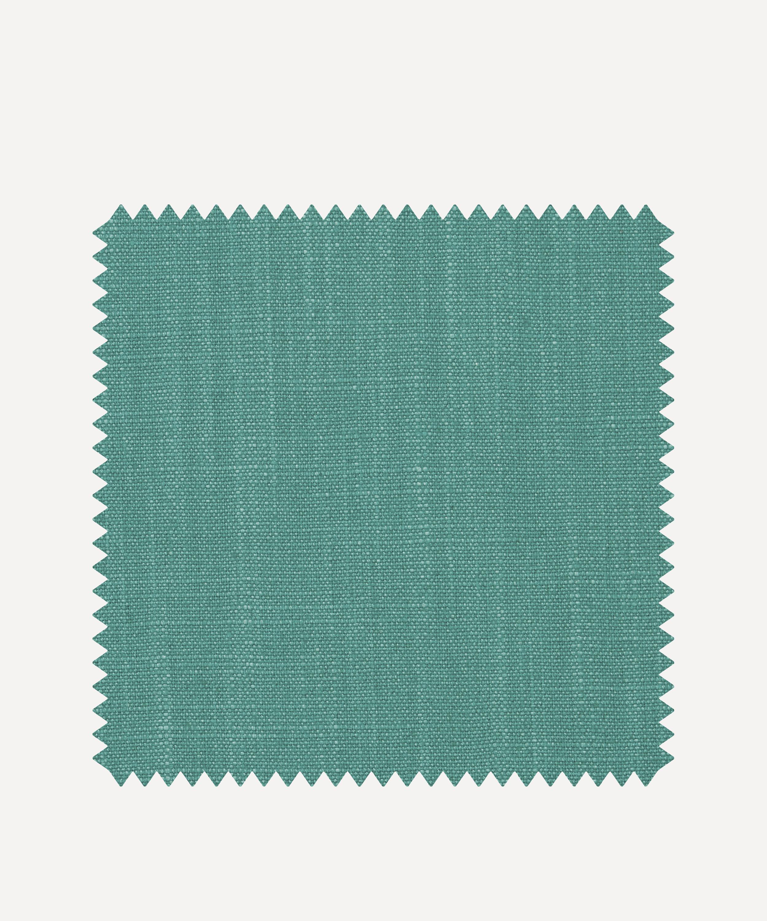 Liberty Interiors - Fabric Swatch - Plain Lustre Linen in Salvia image number 0