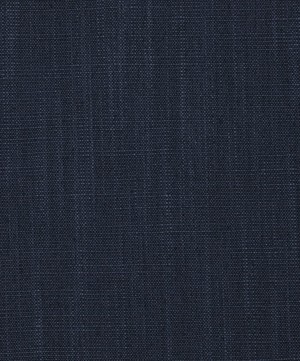 Liberty Interiors - Fabric Swatch - Plain Lustre Linen in Ink image number 1