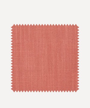 Liberty Interiors - Fabric Swatch - Plain Lustre Linen in Lacquer image number 0