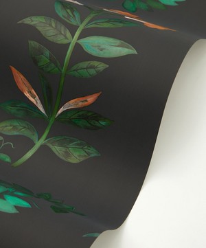 Liberty Interiors - Botanical Stripe Wallpaper in Jade image number 2