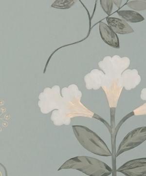 Liberty Interiors - Botanical Stripe Wallpaper in Pewter image number 0