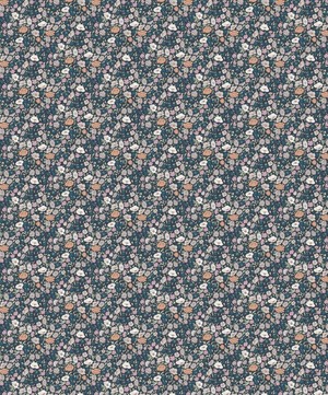 Liberty Interiors - Poppy Meadowfield Wallpaper in Pewter Blue image number 5