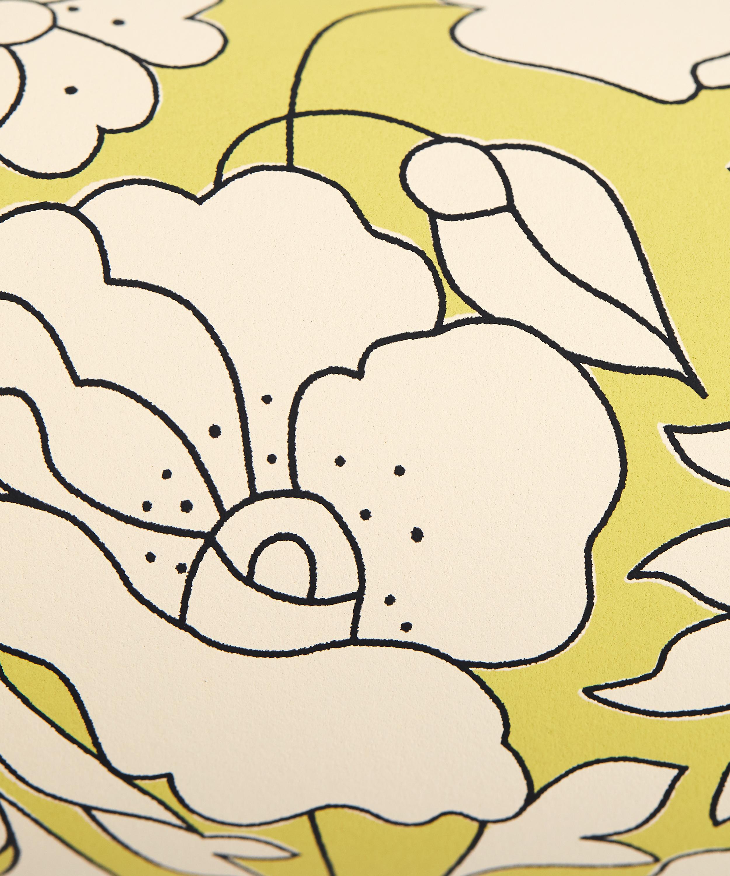 Liberty Interiors - Poppy Meadow Wallpaper in Fennel image number 4