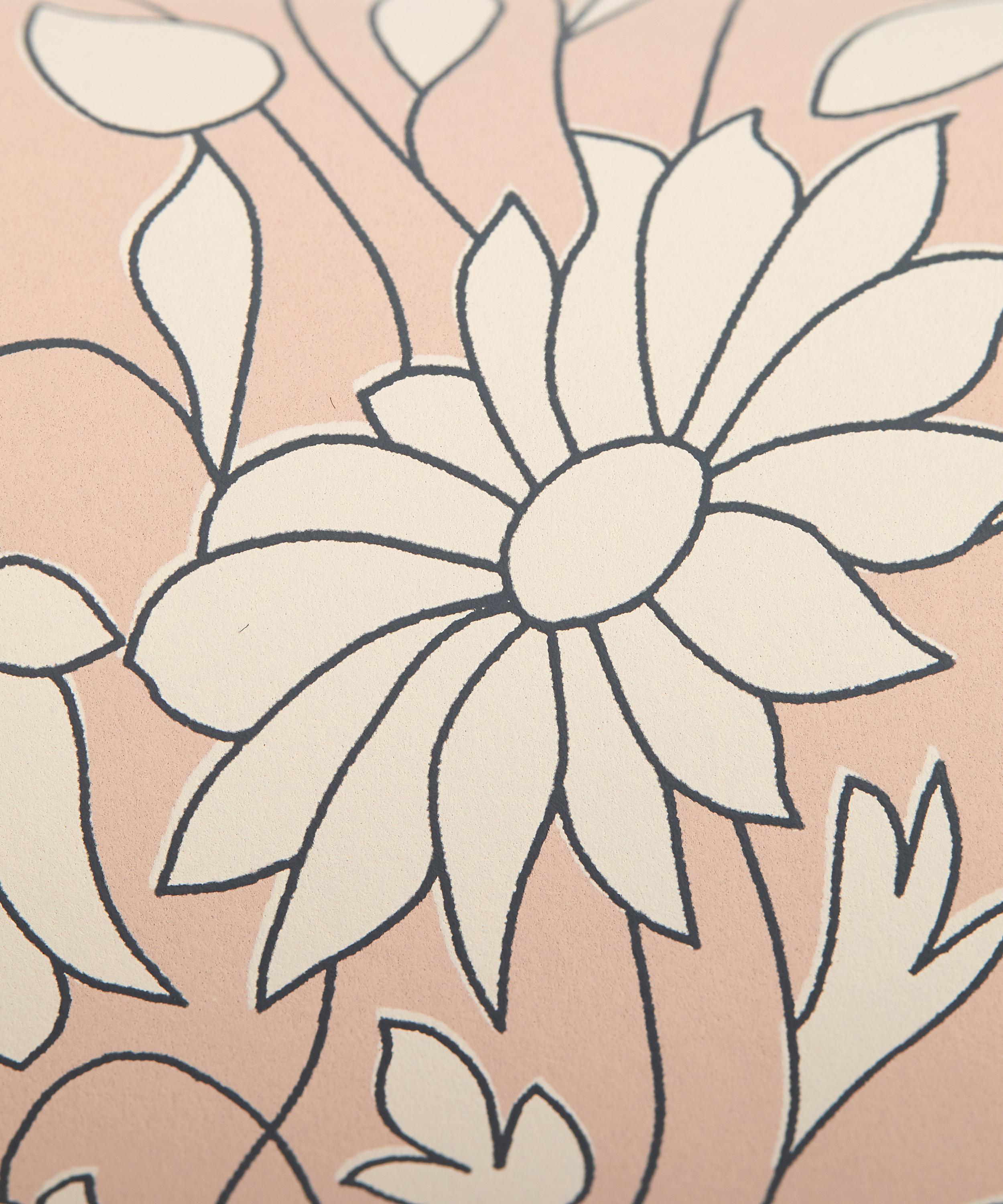 Liberty Interiors - Poppy Meadow Wallpaper in Ointment image number 3