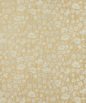Liberty Interiors - Poppy Meadow Wallpaper in Pewter Gold image number 2