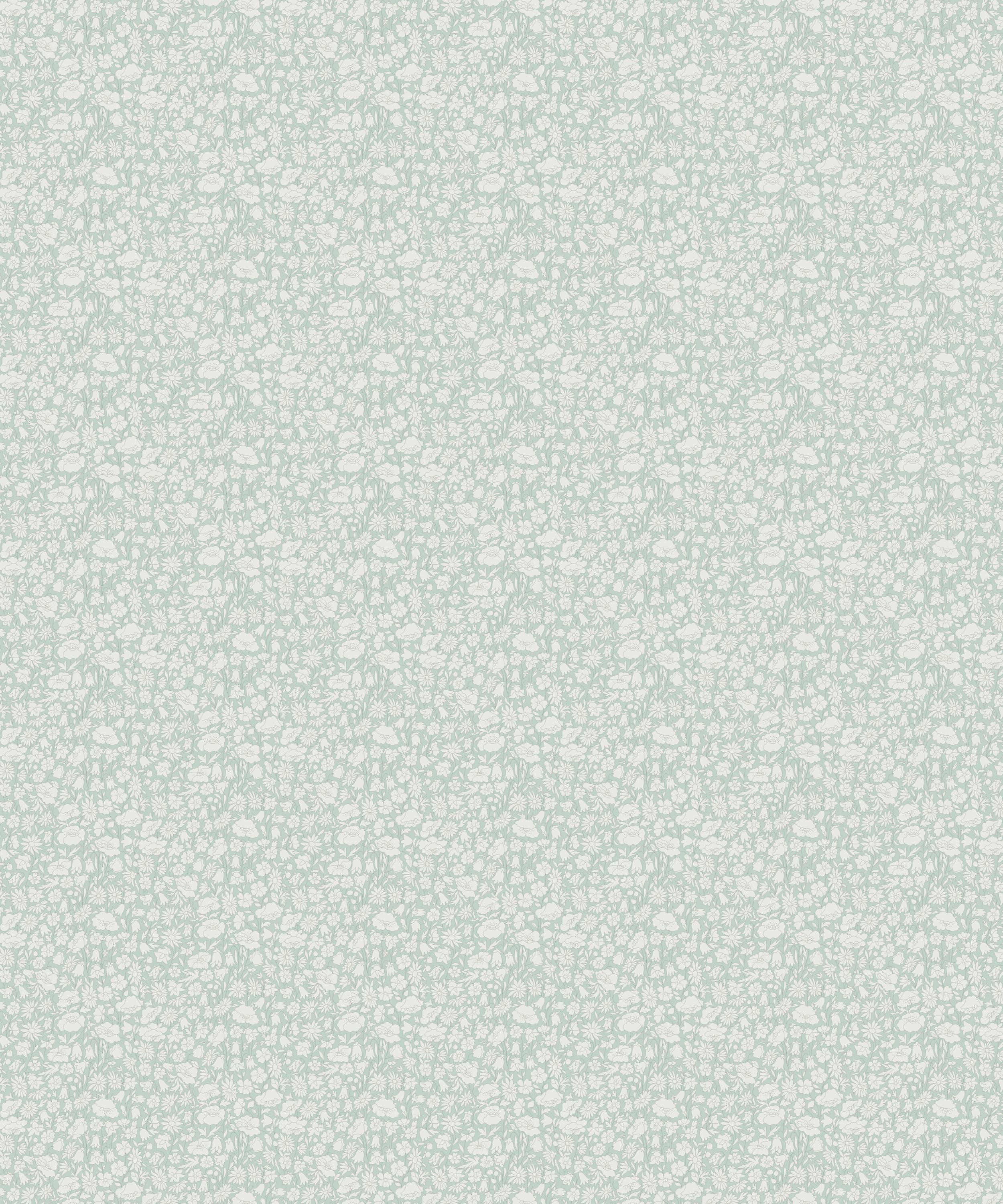 Liberty Interiors - Poppy Meadow Wallpaper in Salvia image number 4