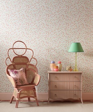 Liberty Interiors - Wiltshire Blossom Wallpaper in Fennel image number 5