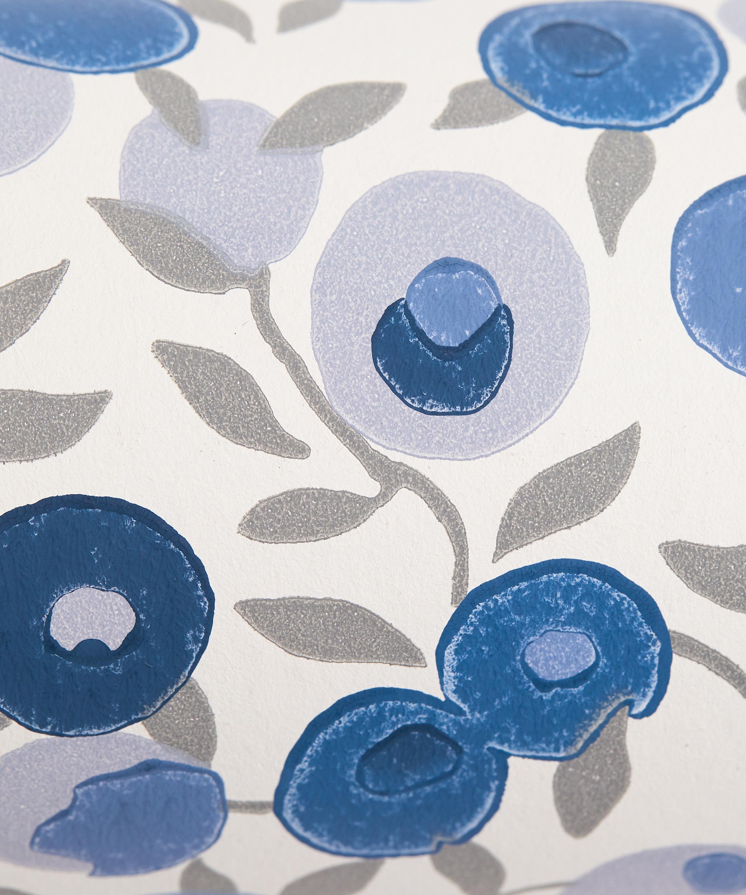 Liberty Interiors - Wiltshire Blossom Wallpaper in Lapis image number 3
