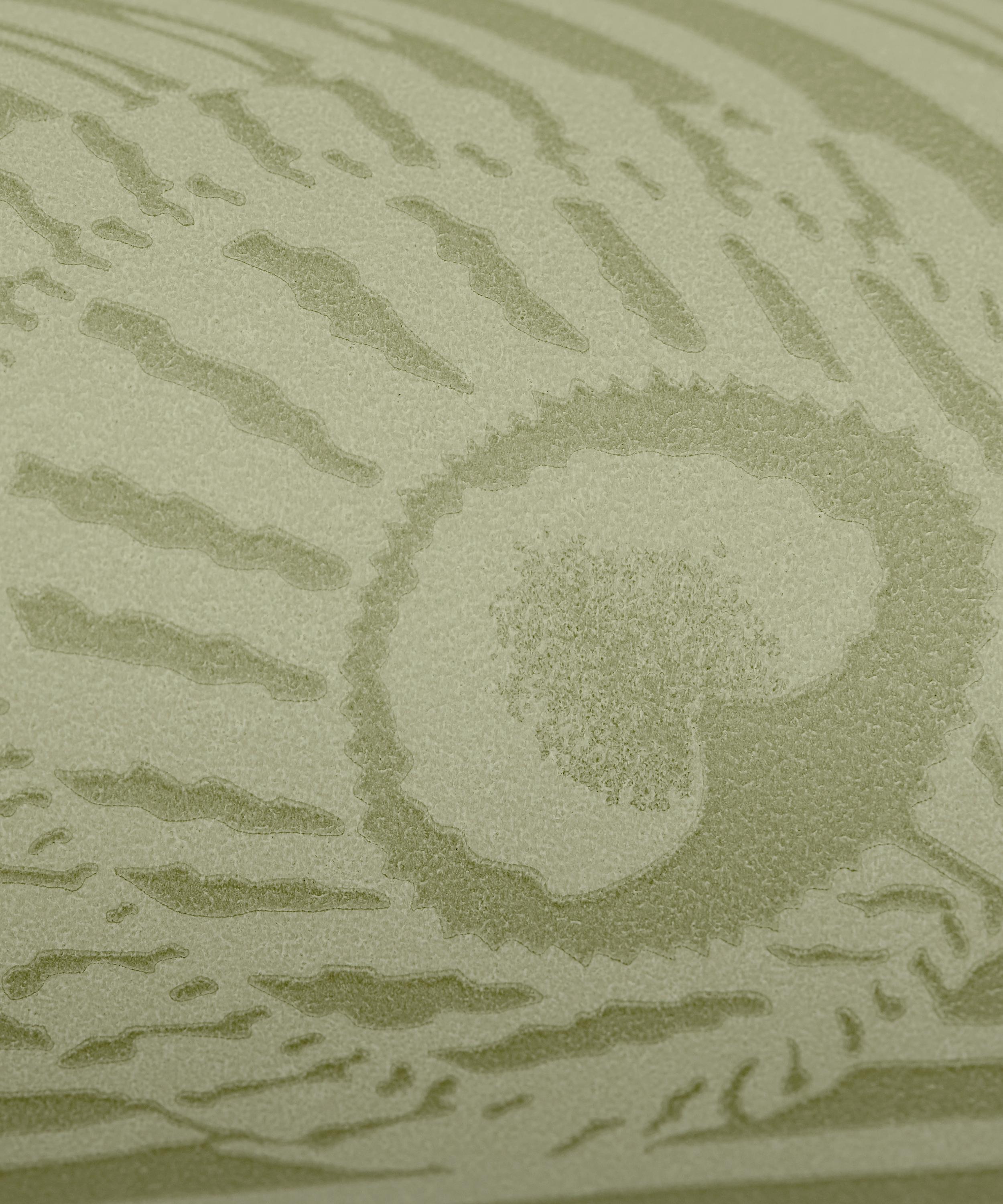 Liberty Interiors - Hera Plume Wallpaper in Lichen image number 3