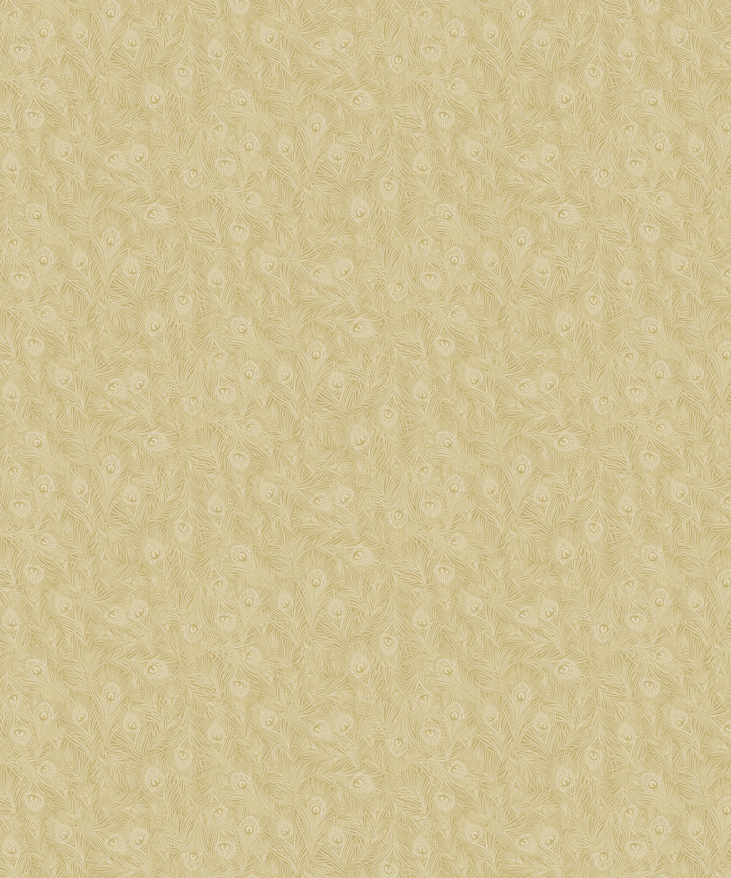 Liberty Interiors - Hera Plume Wallpaper in Pewter Gold image number 3