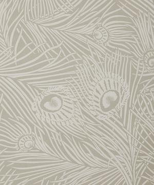 Liberty Interiors - Hera Plume Wallpaper in Pewter White image number 0