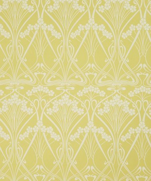 Liberty Interiors - Ianthe Mono Wallpaper in Fennel image number 2